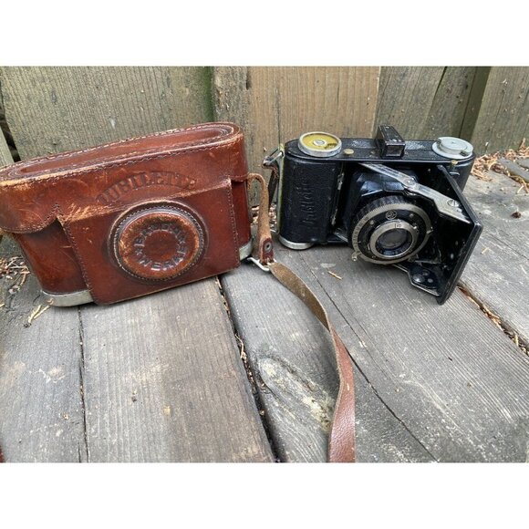 Balda Jubilette Vintage 1938 Folding Camera with 5cm f/2.9 Lens With OG Case - Picture 13 of 16
